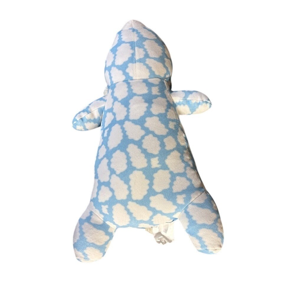 Pillowfort Kid Bunny Sensory Weighted Plush Blue Cloud Design 3lbs Soft Gift NEW - Picture 3 of 7